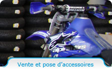 Vente et pose d'accessoires